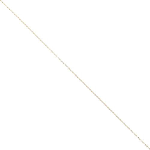 Chaîne fine pour Miyuki Delica 11/0 maille Forçat 0.8mm Acier inox 304 Doré x1m
