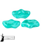 Delos® par Puca® 6x11 mm - Mishmash Emerald x10g|raw }}