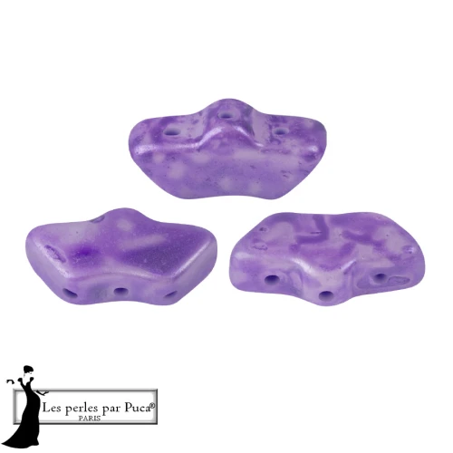 Delos® par Puca® 6x11 mm - Mishmash Violet x10g