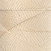 Fil plat en polyester ciré Slam Cord pour micro macramé 0.8 mm - Bisque x100m