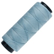 Bleu Clair - Fil plat en polyester ciré Slam Cord pour micro macramé 1 mm - Bleu clair x100m Fil plat en polyester ciré Slam Cord pour micro macramé 1 mm - Bleu clair x100m