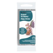 Pâte à modeler Super Sculpey Flex firm - Gris x454g