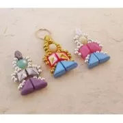 Tango 2-hole 6 mm Crystal  x10g