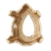Serti griffe pour cabochon PureCrystal 4320 6x4 mm - Doré x1|raw }}