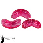 Arcos® par Puca® 5x10 mm - Transparent constellation Rose Fuchsia x10g|raw }}