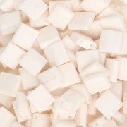 Miyuki Tila Beads 5x5x1.9 mm TL-2021 - Opaque Cream Mat x100g