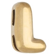 L - Poussoir lettre 7x4.5 mm pour cordon 1.6mm - L - Acier inoxydable 304 Doré Poussoir lettre 7x4.5 mm pour cordon 1.6mm - L - Acier inoxydable 304 Doré