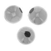 Perles rondes 4 mm - Acier inoxydable 303L x100|raw }}