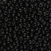 Perles rocailles Preciosa 9/0 2.5 mm - Jet x250g