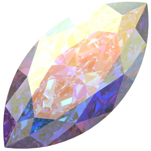 Navette Swarovski 4210 10x5 mm - Crystal AB x1