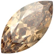 Crystal - Navette Swarovski 4210 10x5 mm - Crystal Golden Shadow x1 Navette Swarovski 4210 10x5 mm - Crystal Golden Shadow x1