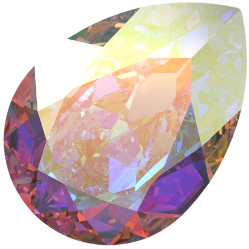 Cabochon Swarovski 4320 6x4 mm - Crystal AB x1