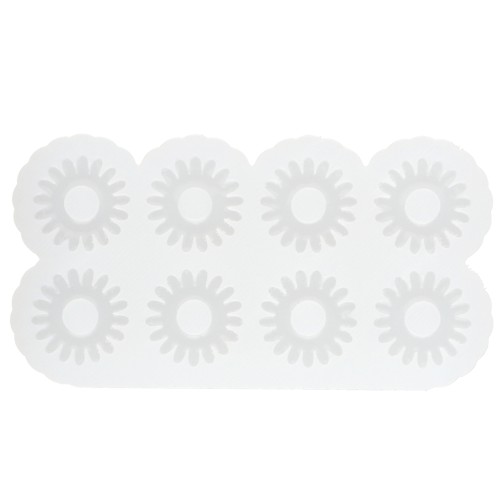 Moule en silicone Gea Creations pour fabriquer des pendentifs marguerites 20 mm x1
