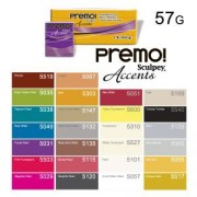 Pâte Premo Accents 57 gr - Voltage Blue Metallic (n°5089)