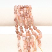 Perles nuggets 7 - 9 mm en pierre gemme - Sunstone x39cm