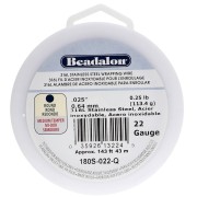 Fil rond 0.64 mm - Acier inoxydable 316L x43m|raw }}