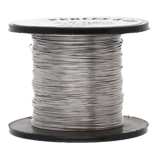 Fil rond 0.315 mm - Acier inoxydable 304 x78m