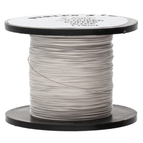 Fil de cuivre rond 0.2 mm - Crème x175m