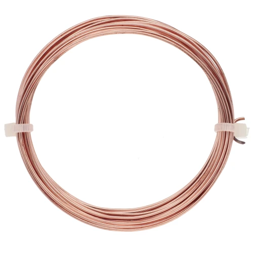 Fil de cuivre rond nu 1 mm x4m