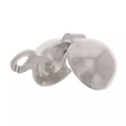 Cache noeuds 6 mm - Argenté x10