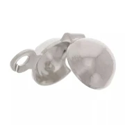 Cache noeuds 6 mm - Argenté x10