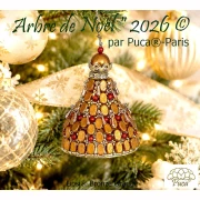 Perles en verre Lipsi® par Puca® 4x6 mm - Bronze Light Copper x10g