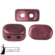 Perles en verre Lipsi® par Puca® 4x6 mm - Bronze Light Plum x10g