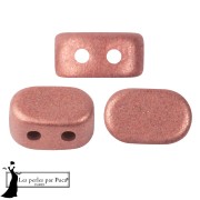 Perles en verre Lipsi® par Puca® 4x6 mm - Bronze Light Rose x10g