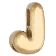 J - Poussoir lettre 7.5x5 mm pour cordon 1.6mm - J - Acier inoxydable 304 Doré Poussoir lettre 7.5x5 mm pour cordon 1.6mm - J - Acier inoxydable 304 Doré