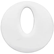 Pendentif rond évidé 21 mm - Acier inoxydable 316L x1