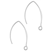 Crochets d'oreilles 26 mm - Acier inoxydable 304 x2
