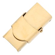 Fermoir pour lacet 10 mm - Acier inoxydable 304 Doré x1