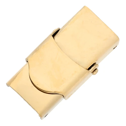 Fermoir pour lacet 10 mm - Acier inoxydable 304 Doré x1