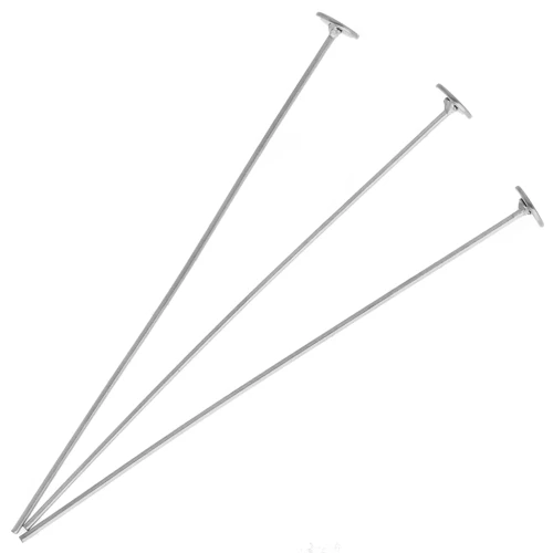 Clou tête plate large 50x0.6 mm - Acier inoxydable 304 x6