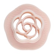 Fleur - Mini emporte-pièce fleur 10 mm en polymère biodégradable - Beige x1 Mini emporte-pièce fleur 10 mm en polymère biodégradable - Beige x1
