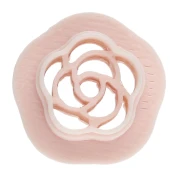 Mini emporte-pièce fleur 10 mm en polymère biodégradable - Beige x1