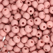 Perles rocailles Preciosa 6/0 4 mm - Permalux Light Brown Mat x20g
