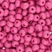 Perles rocailles Preciosa 6/0 4 mm - Permalux Fuchsia Mat x20g