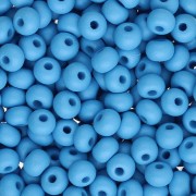 Perles rocailles Preciosa 6/0 4 mm - Permalux Dark Turquoise Mat x20g