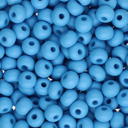 Perles rocailles Preciosa 6/0 4 mm - Permalux Dark Turquoise Mat x20g