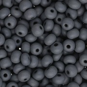 Perles rocailles Preciosa 6/0 4 mm - Permalux Grey Mat x20g
