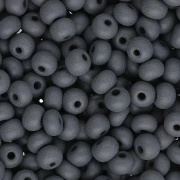 Perles rocailles Preciosa 6/0 4 mm - Permalux Grey Mat x20g