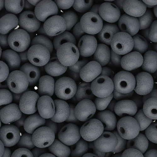 Perles rocailles Preciosa 6/0 4 mm - Permalux Grey Mat x20g