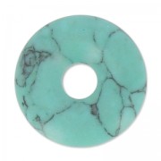 Donuts 20 mm Turquoise (imitation) x1|raw }}