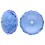 Perle donuts 17x11 mm - Light Sapphire x1
