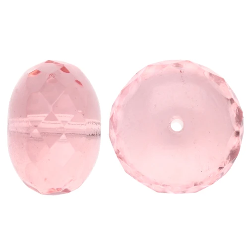 Perle donuts 17x11 mm - Rosaline x1