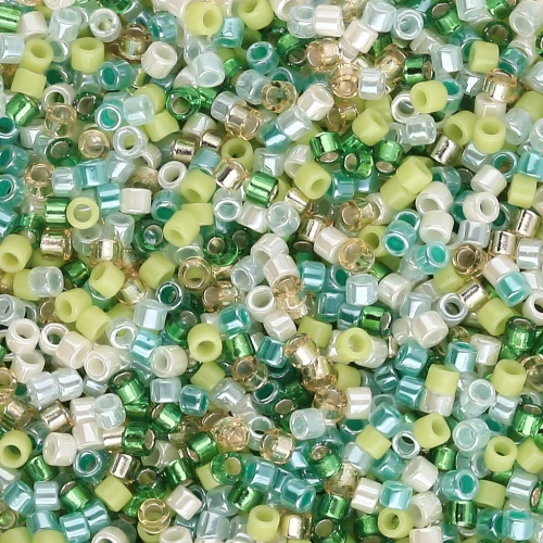 Mix Miyuki Delica 11/0 - Happy Fields x8g