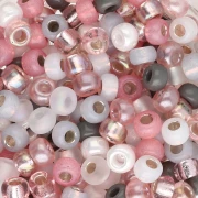 Mix de rocailles Miyuki 6/0 MIX-51 - Moonstone x8g