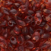 Long Magatama Miyuki 4x7 mm LMA-134 - Transparent Dark Topaz x10g