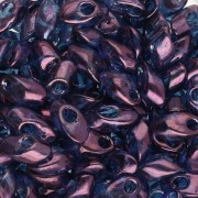 Long Magatama Miyuki 4x7 mm LMA-1884 - Violet Gold Luster x10g